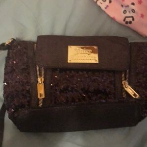 Juicy couture mini purple sequin